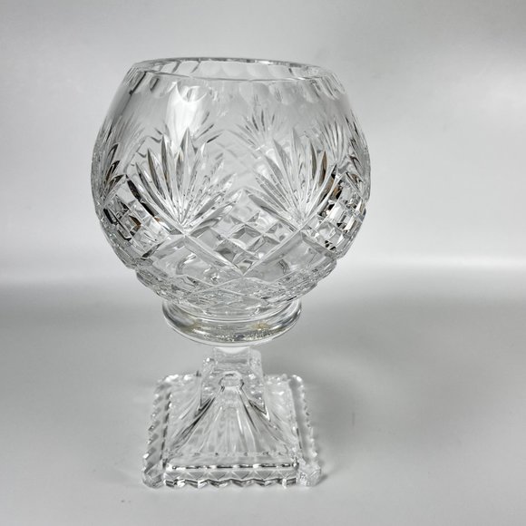 Vtg American Brilliant Compote Bowl Candy ABP Pairpoint Clear Cut Glass Footed - Picture 2 of 12